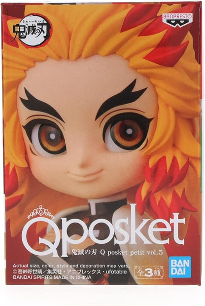 Banpresto Demon Slayer: Kimetsu no Yaiba Q Posket Petit Vol.5 Kyojuro Rengoku