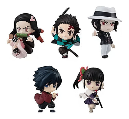 Demon Slayer: Kimetsu no Yaiba Adverge Motion 3 SET Bandai Shokugan