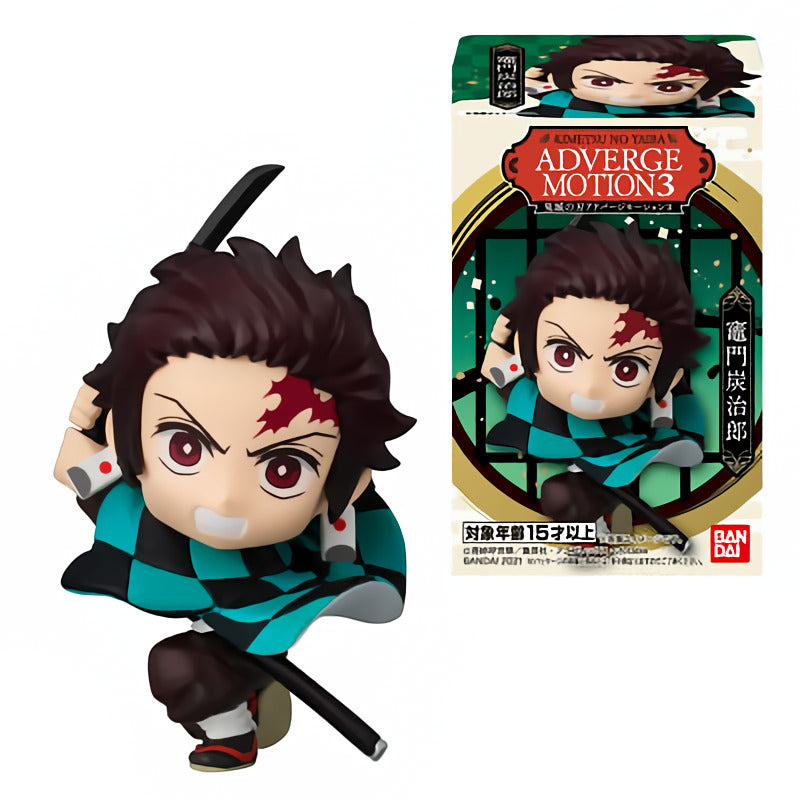 Demon Slayer: Kimetsu no Yaiba Adverge Motion 4 Tanjiro Kamado Bandai Shokugan